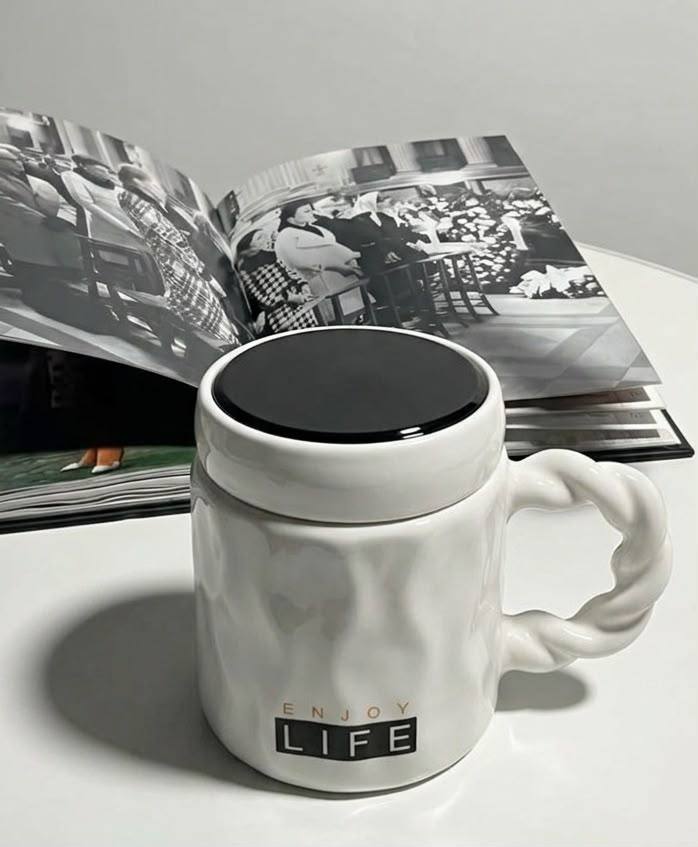 "Enjoy Life Classic" Mug - White