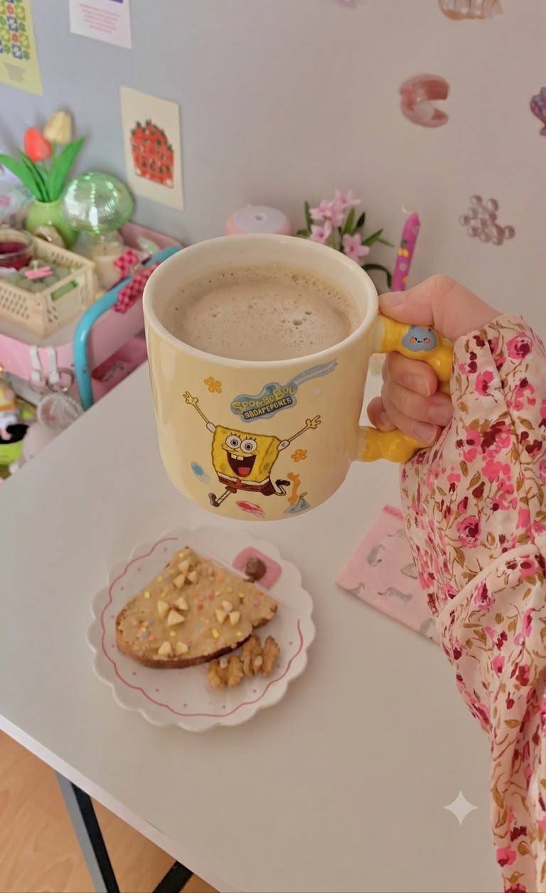 "Bikini Bottom Latte" Mug